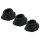 Set accesorii Womanizer Premium M - Negru (3 buc.)