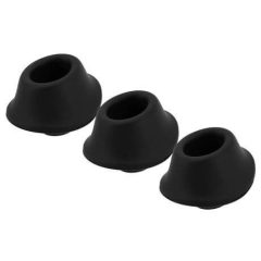   Set de clopoței de schimb Womanizer Premium M - negru (3 buc)