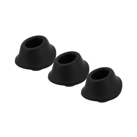 Set de clopoței de schimb Womanizer Premium M - negru (3 buc)