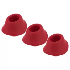   Womanizer - set accesorii capete de aspirație - roșu - 3 bucăți