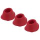 Set Womanizer Premium M - accesorii roșii (3 buc)