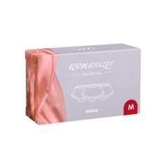   Set Clopot de schimb Womanizer Premium M - roșu (3 bucăți)