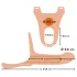 You2Toys - strap-on M - dildo gol cu curea - culoare natur