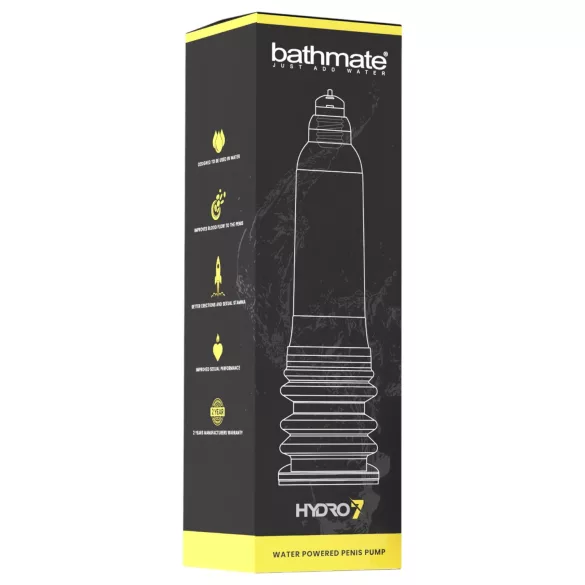 Bathmate - pompă penis hidraulică - transparent