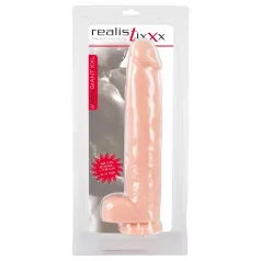   realistixxx - dildo realistic uriaș 3XL - 42cm - culoare naturală
