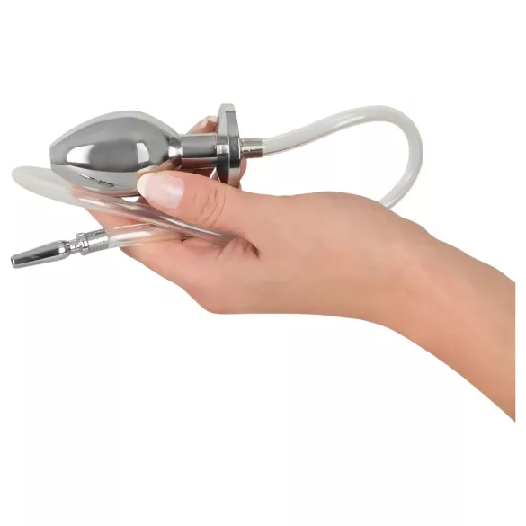 You2Toys - Piss to Ass Plug - dopă anală goală cu dilatator uretral