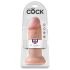 King Cock - dildo realist - 25 cm - culoare naturală
