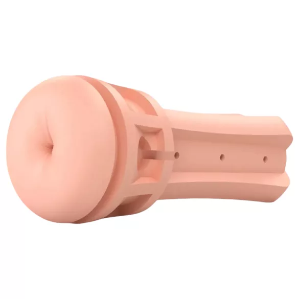 mystim - masturbator anal electro pentru bărbați - silicon natur/negru