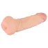 Nature Skin - jucărie 2în1 vagin artificial și prelungitor penis - silicon natur