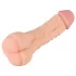 Nature Skin - jucărie 2în1 vagin artificial și prelungitor penis - silicon natur