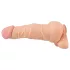 Nature Skin - jucărie 2în1 vagin artificial și prelungitor penis - silicon natur