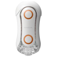   TENGA Flip Orb Crash - super masturbator (portocaliu și alb)