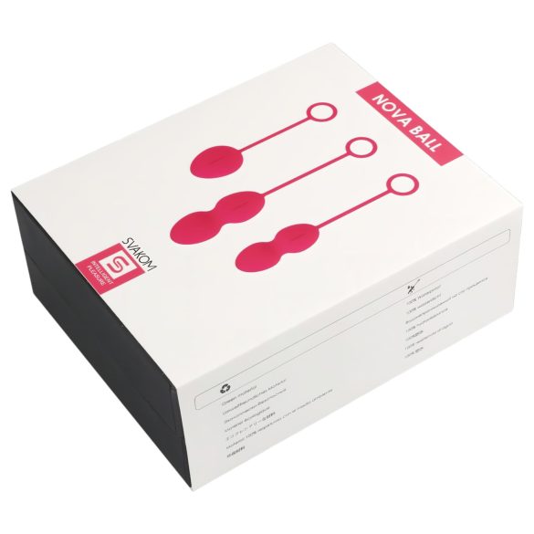 Svakom Nova - Set bile Kegel 3 piese (roșu)