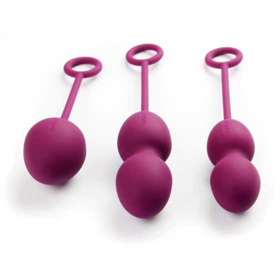 Svakom Nova - Set de 3 bile vaginale (violet)