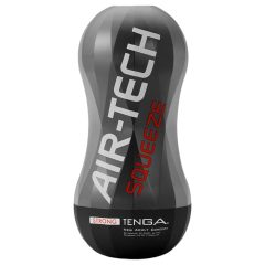   TENGA Air-Tech Squeeze Strong - masturbator cu funcție de supt (negru)