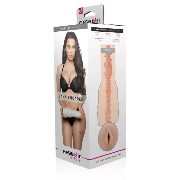 Fleshlight - Masturbator vagin realist Lana Rhoades - nuanță naturală