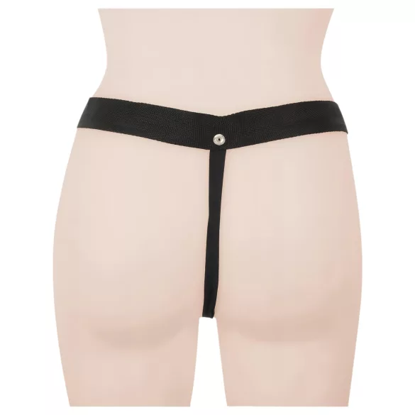 Realistixxx - dildo cu ham, gol pe interior - nuanță naturală