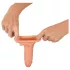 Realistixxx - prelungitor penis cu inel - aspect realist 19cm - culoare naturală