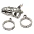 You2Toys - Cușcă castitate penis - metal, lacăt inclus