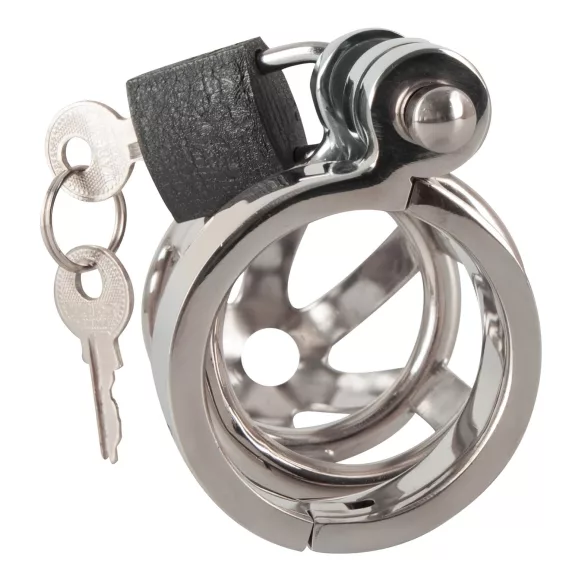 You2Toys - Cușcă castitate penis - metal, lacăt inclus