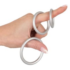   You2Toys Metallic - set de inele de silicon pentru penis (3 buc)