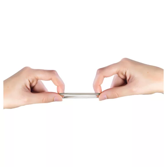 You2Toys Metallic - set inele pentru penis din silicon (3 bucăți)