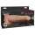 Pipedream Fetish Strap-On 9 - dildo cu centură, gol pe interior, care stropește (culoare naturală)