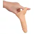 Realistixxx - prelungitor penis cu inel - 16cm - culoare naturală