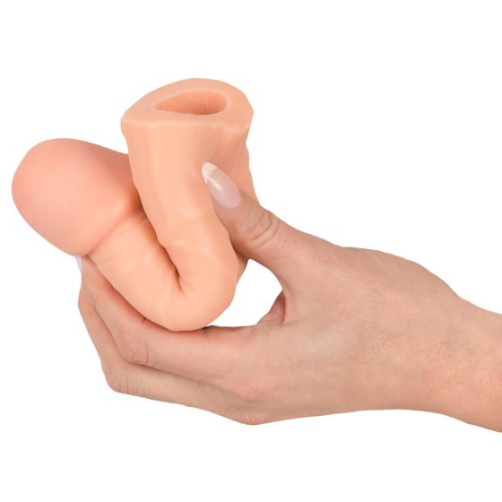 Nature Skin - prelungitor și grosime de preț pentru penis (15,5cm)