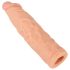 Nature Skin - prelungitor, îngroșător pentru penis (19,5cm)
