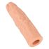 Nature Skin - prelungitor, îngroșător pentru penis (19,5cm)