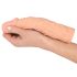 Nature Skin - prelungitor, îngroșător pentru penis (19,5cm)