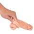 Nature Skin - prelungitor, îngroșător pentru penis (19,5cm)