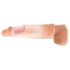 Nature Skin - prelungitor, îngroșător pentru penis (19,5cm)