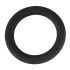 Inel din silicon Black Velvet - negru, 5cm
