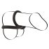 Inel din silicon Black Velvet - negru, 5cm