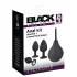Black Velvets - set de dopuri anale (4 piese, negru)