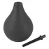Black Velvets - set plug anal - 4 piese - silicon negru