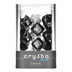 TENGA Crysta - masturbator pătrat (block)