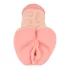 Nature Skin - vagin artificial și husă penis 2în1 - silicon bej
