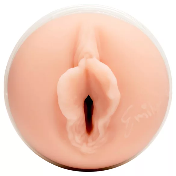 Fleshlight Emily Willis Squirt - vagin artificial realist (culoare naturală)