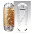 TENGA Spinner Beads - masturbator bărbați - canal texturat - transparent