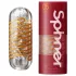 TENGA Spinner Beads - masturbator bărbați - canal texturat - transparent