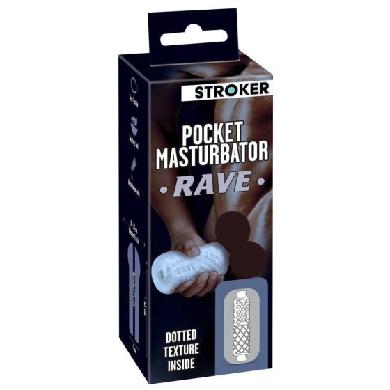 STROKER Rave - masturbator artificial de fund (transparent)