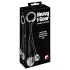 You2Toys - inel penian cu greutate anală - silicon negru