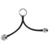 You2Toys - inel penian cu greutate anală - silicon negru