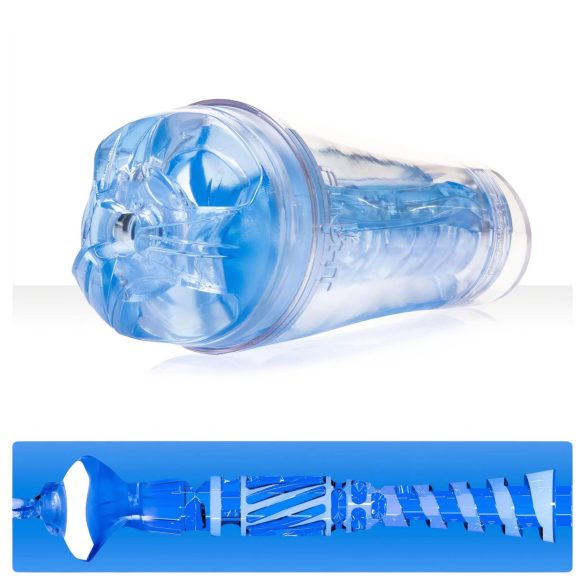 Fleshlight Flight Commander - masturbator cu efect de sucțiune - albastru