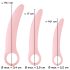 SMILE - Set dilatatoare vaginale - 3 piese - silicon roz