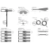 You2Toys Bondage Board 2.0 - set pat pliabil pentru legături