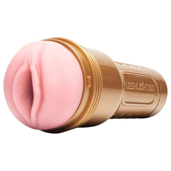 Fleshlight GO - masturbator compact tip vagin - culoare roz